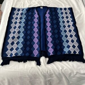 Ailed Fashion Made in Mexico Acrylic Knit Poncho